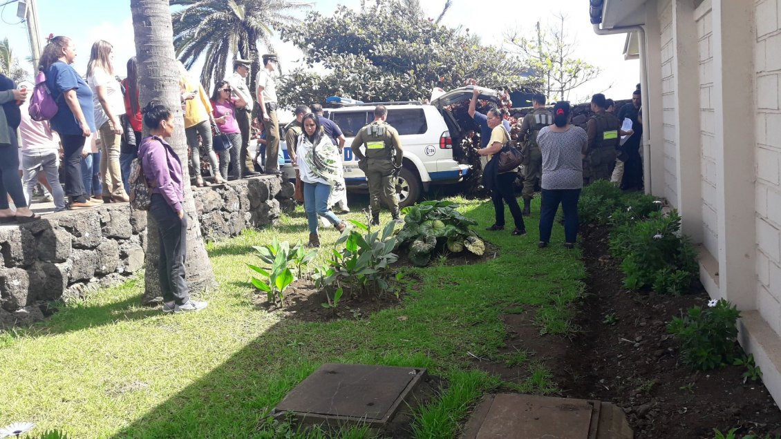 Rapa Nui: Trasladan al continente al autor confeso del crimen de guardia municipal