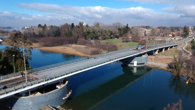 Confirmado: El 15 de agosto comenzará el uso provisorio del puente Caucau