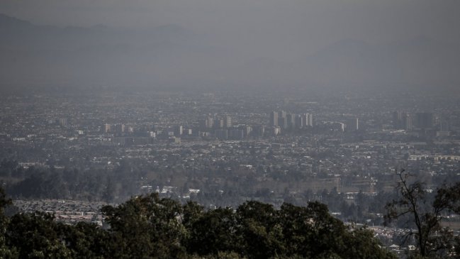 Intendencia Metropolitana decretó alerta ambiental para este jueves