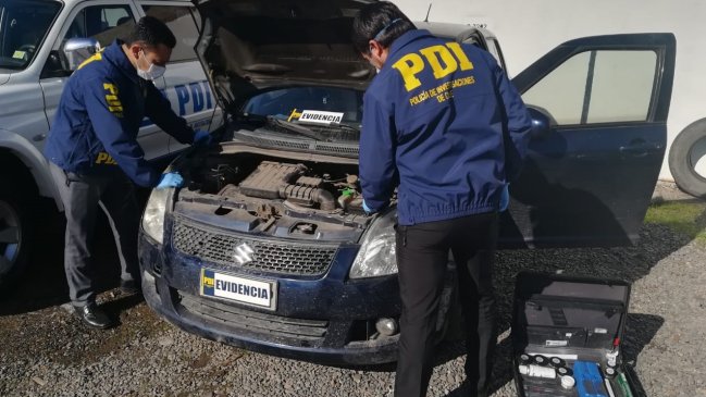 Recuperan vehículo sustraído en portonazo en la ribera del Río Cachapoal