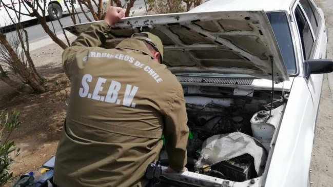 Recuperan vehículos robados en desarmadurías de Calama