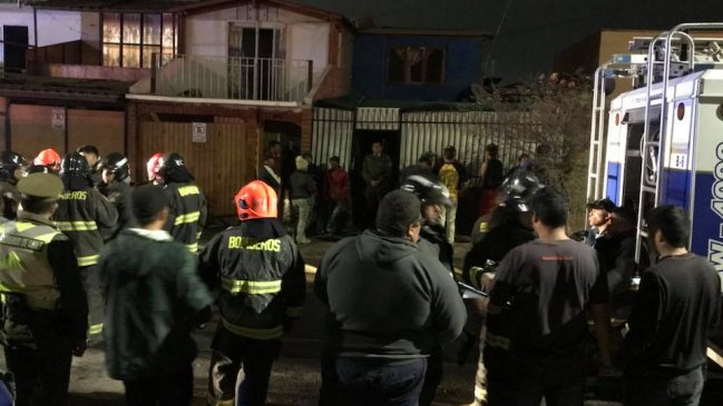 Niño de tres años murió en incendio que consumió su casa en Arica