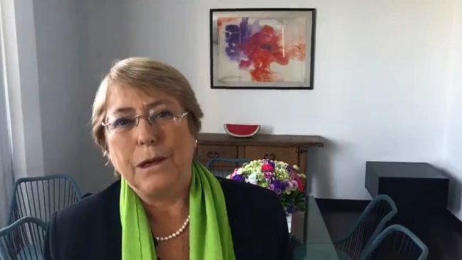 Bachelet: Cumpliré con toda mi fuerza, energía y convicciones con esta gran tarea