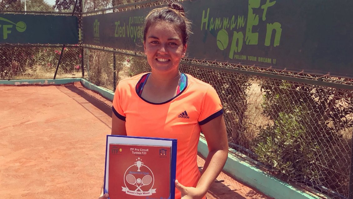 Fernanda Brito se quedó con el título en el cuadro de dobles del ITF de Guayaquil