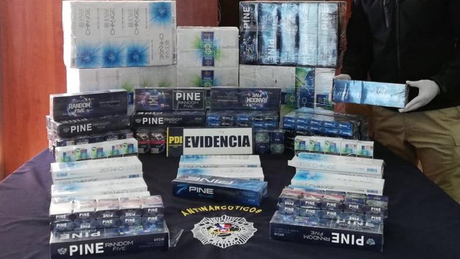 Calama: Auxiliar transportaba 1.880 cajetillas de cigarrillos de contrabando en bus interprovincial