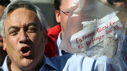   Piñera a ocho años de los 33 mineros: Prometimos rescatarlos y cumplimos 
