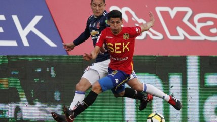 Christian Vilches marcó un autogol tras un córner y decretó el descuento de U. Española ante la U