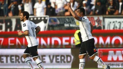 Esteban Paredes brilló en el triunfo de Colo Colo sobre San Luis