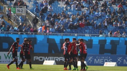  Antofagasta goleó a O'Higgins y sigue en la parte alta del torneo  