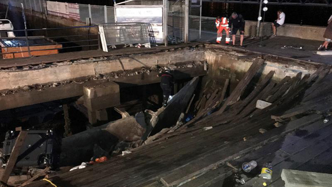 Al menos 266 heridos en España tras ceder el suelo durante un festival