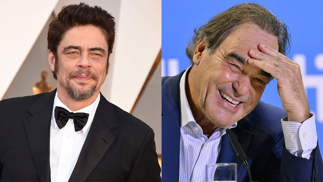 Benicio Del Toro trabajará en el nuevo proyecto cinematográfico de Oliver Stone
