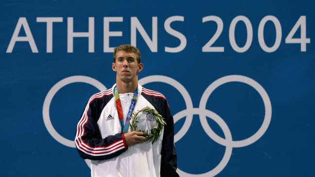  Hace 14 años Michael Phelps ganó su primer oro olímpico  