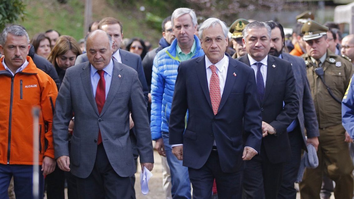 Tragedia de Chiguayante: Piñera comprometió iniciativa de ayuda a adultos mayores