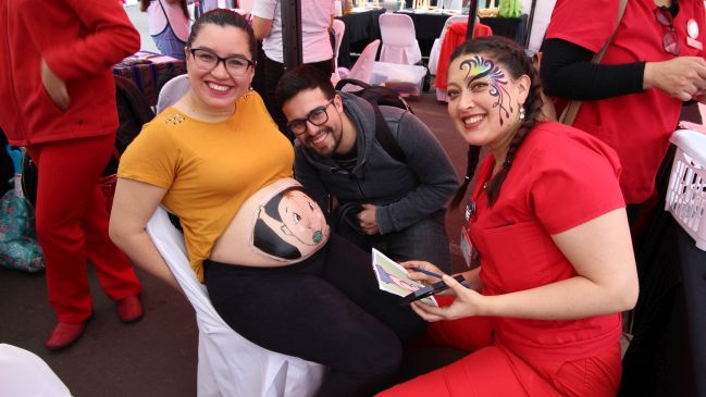 Con feria y actividades promovieron la lactancia materna en Antofagasta