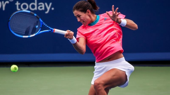 Garbiñe Muguruza se despidió de su corona en Cincinnati