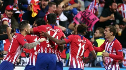   Atlético Madrid celebró con una fiesta de goles ante Real Madrid en la Supercopa de Europa 