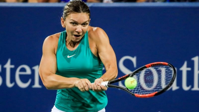 Simona Halep completó su triunfo ante Tomlianovic para avanzar a octavos en Cincinnati
