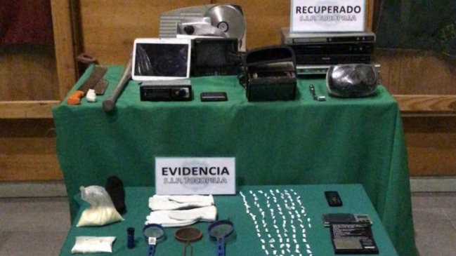 Allanamiento dejó tres detenidos por microtráfico en Tocopilla