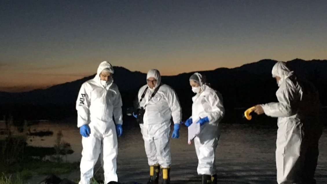 Hallaron cadáver envuelto en 