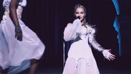   Madonna reveló registro de la exclusiva presentación que tuvo su nueva canción 