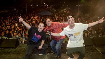  Jóvenes de Alto Hospicio disfrutan de música urbana  