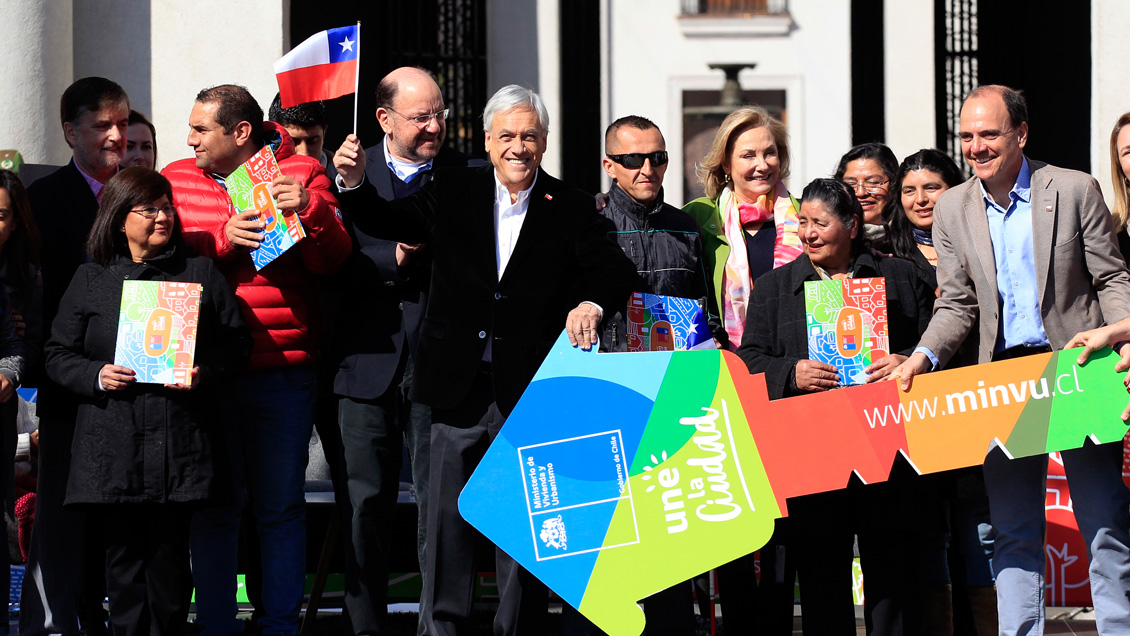Presidente Piñera presentó nuevo programa de subsidio habitacional para la clase media