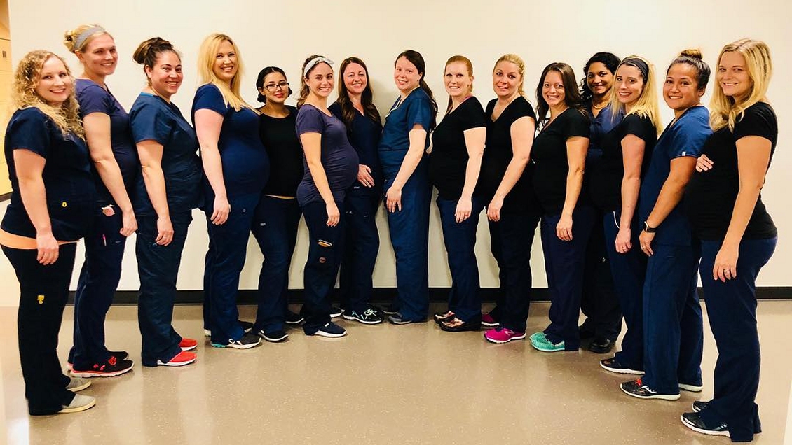 EEUU: 16 enfermeras quedaron embarazadas al mismo tiempo en un hospital de Arizona