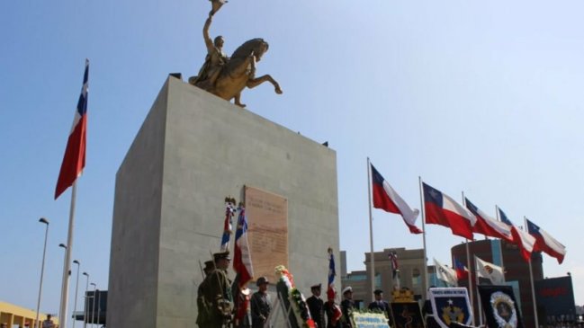 Suspenderán tránsito vehicular por conmemoración del natalicio de Bernardo Ohiggins en Antofagasta