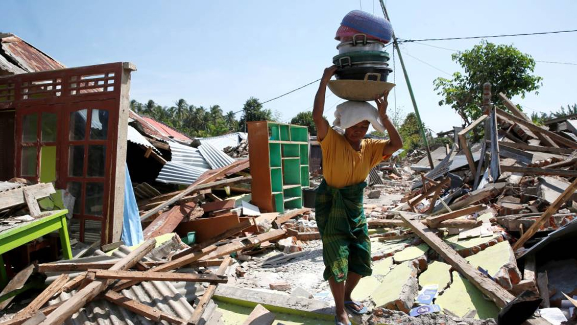Indonesia: Cifran en 10 los muertos tras último terremoto en la castigada isla de Lombok