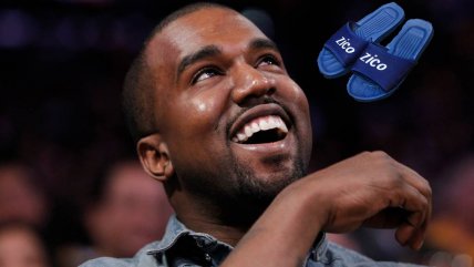   Kanye West se llena de burlas tras asistir a un matrimonio con chalas 