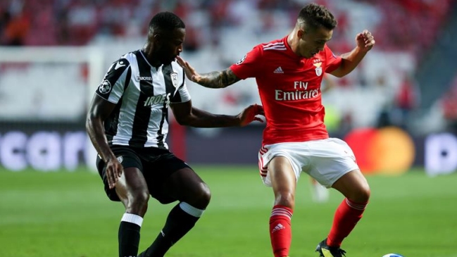 Benfica igualó en casa con PAOK y complicó su paso a la fase grupal de Champions