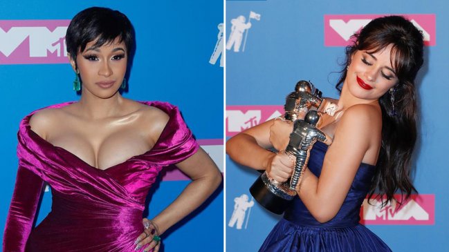 Cardi B y Camila Cabello reinaron en los MTV Video Music Awards