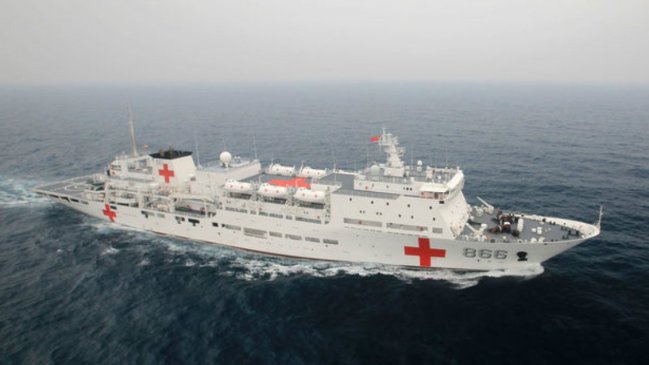 Buque hospital chino arribará a Venezuela para 