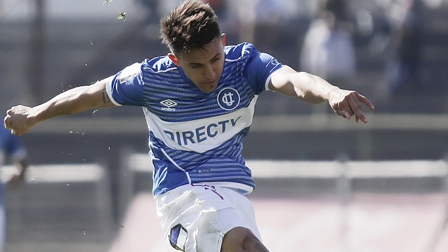 Diego Buonanotte volvió a entrenar con normalidad en Universidad Católica