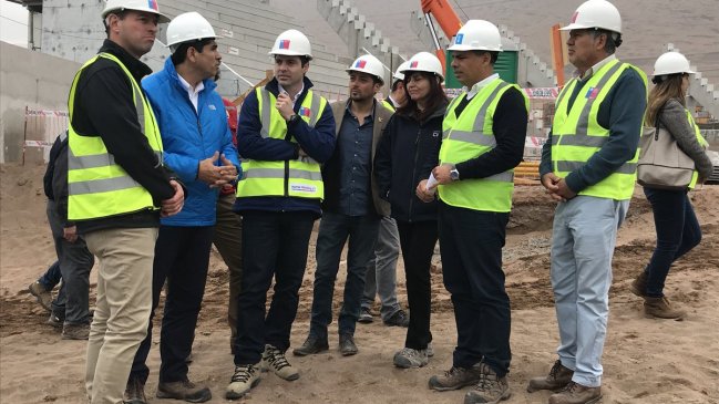 Iquique: 17 por ciento de avance presenta el nuevo estadio Tierra de Campeones