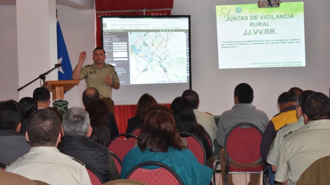 Arica: Carabineros dio inicio a las Juntas de Vigilancia Rural para detectar delitos en zonas apartadas