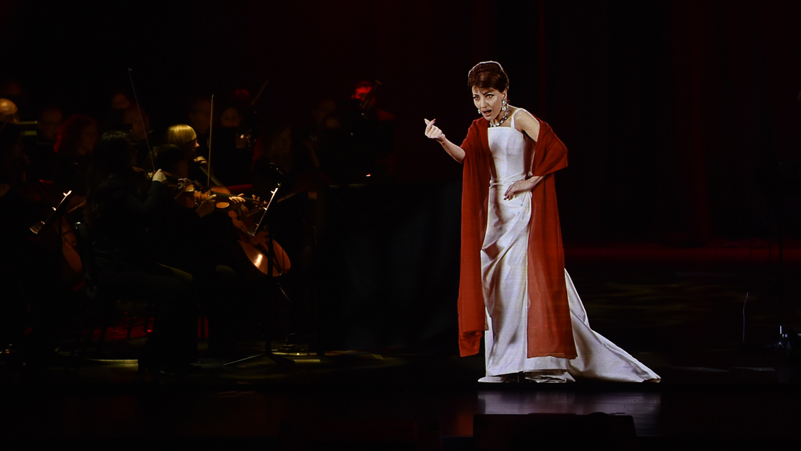 Conciertos con hologramas debutarán en Chile con María Callas