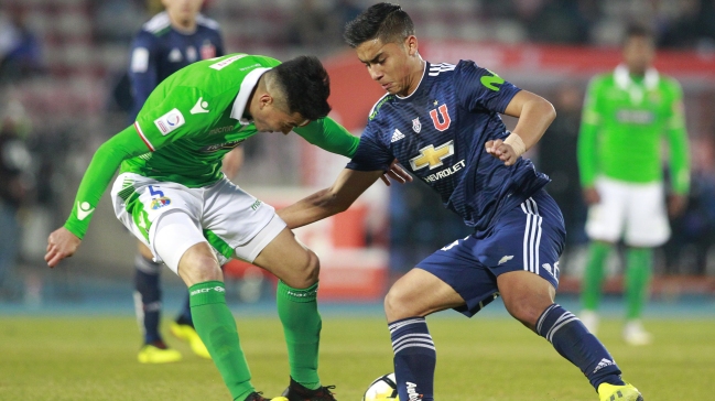 Nicolás Guerra quedó al margen de la citación de Universidad de Chile para el Superclásico