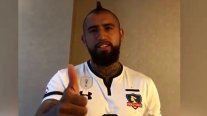 Arturo Vidal envió su arenga para el Superclásico: Mucha fuerza y arriba "Cacique"