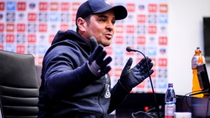 Héctor Tapia: Todos nuestros rivales calientan en un lugar típico, no veo por qué hacer diferencias