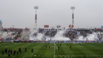 El multitudinario arengazo de los hinchas de Colo Colo en el Estadio Monumental