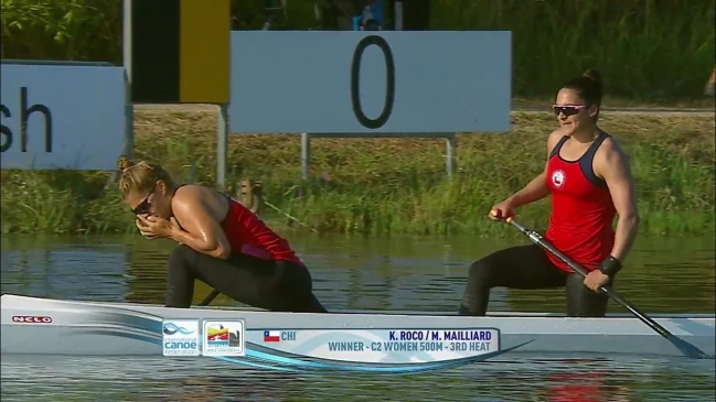 Karen Roco y María José Mailliard se instalaron en la final del Mundial de Canotaje