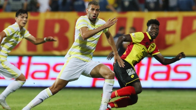  Fenerbahce de Mauricio Isla cayó ante Goztepe en la Superliga turca  