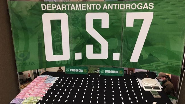 Valparaíso: Una detenida dejó operativo antidrogas en sector de Placilla