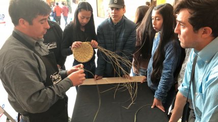   Así fue el taller de artesanía en la feria 