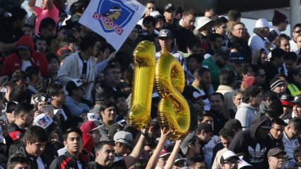 Así se vivió la previa del Superclásico entre Colo Colo y la U en el Estadio Monumental