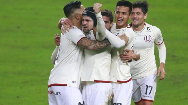 Nicolás Córdova celebró con Universitario ante Comerciantes Unidos en 