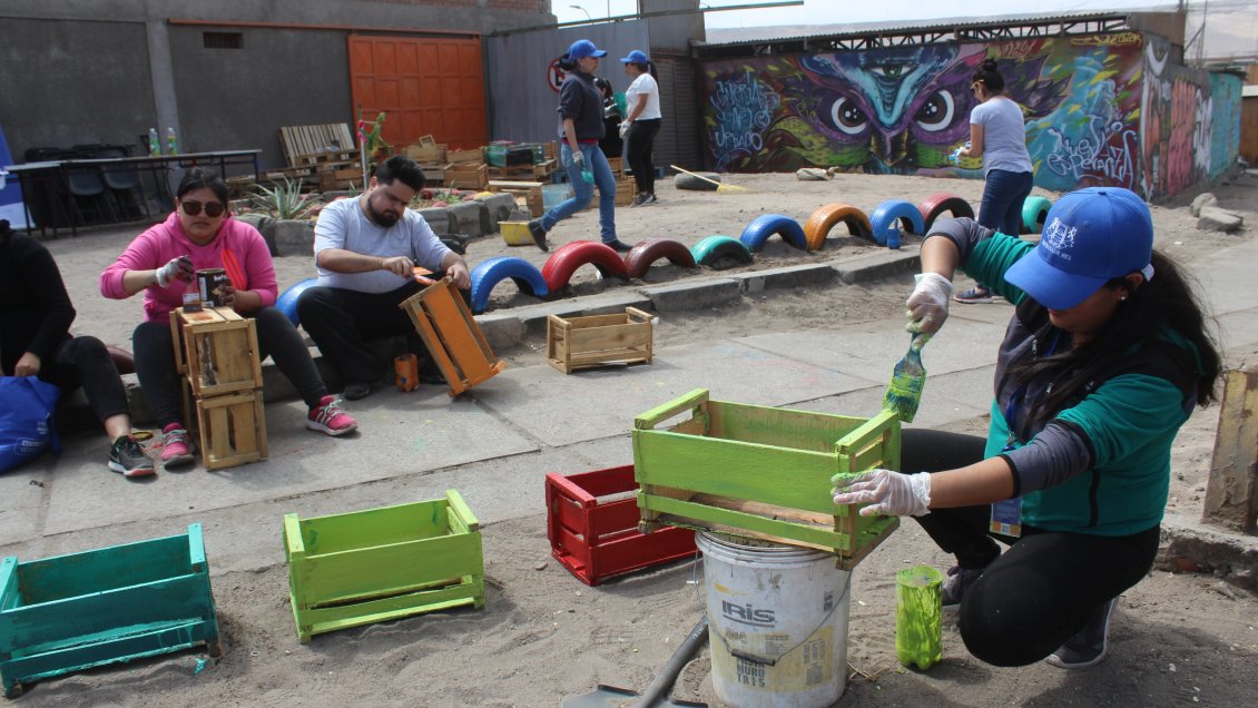 Arica: Remodelaron plaza Tambo Quemado