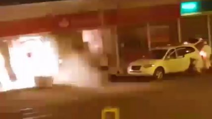   Robo en cajero automático provocó fuerte explosión en Antofagasta 