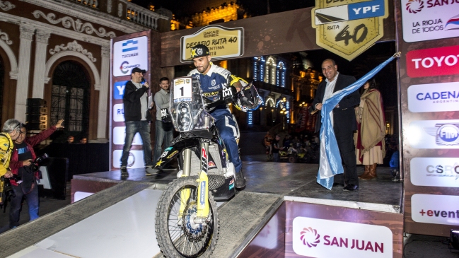 Pablo Quintanilla quedó como escolta tras la primera etapa del Rally Ruta 40